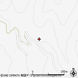 群馬県多野郡上野村楢原695周辺の地図