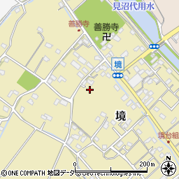 埼玉県鴻巣市境300周辺の地図