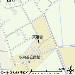 茨城県常総市収納谷84周辺の地図