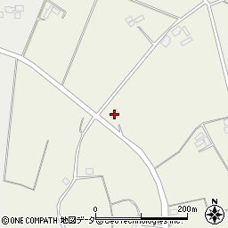 茨城県行方市行戸1105周辺の地図