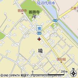 埼玉県鴻巣市境305周辺の地図