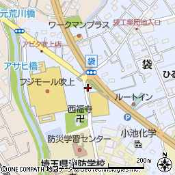 埼玉県鴻巣市袋761周辺の地図