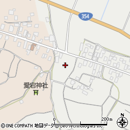 茨城県行方市内宿2166周辺の地図