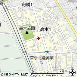 森永乳業福井周辺の地図