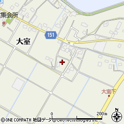 埼玉県加須市大室867周辺の地図