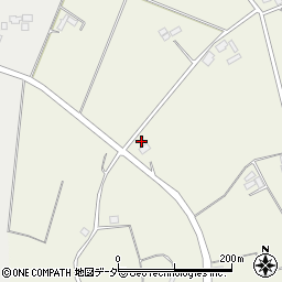 茨城県行方市行戸1105-1周辺の地図