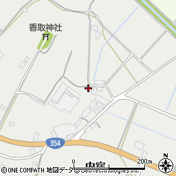 茨城県行方市内宿979-1周辺の地図