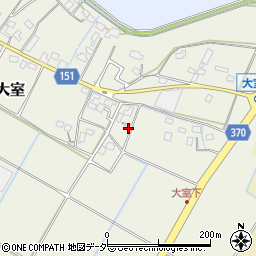 埼玉県加須市大室121周辺の地図