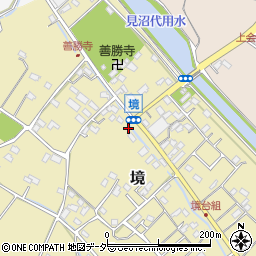 埼玉県鴻巣市境304周辺の地図