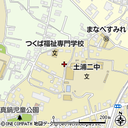 茨城県土浦市東真鍋町20-36周辺の地図