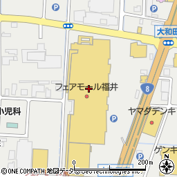 ラコレ福井　アピタ店周辺の地図