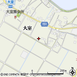 埼玉県加須市大室818周辺の地図