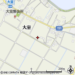 埼玉県加須市大室818周辺の地図