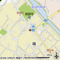 埼玉県鴻巣市境303周辺の地図