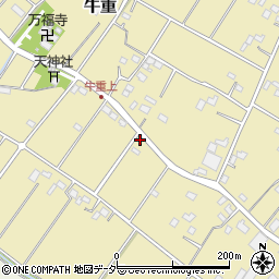 埼玉県加須市牛重171-1周辺の地図