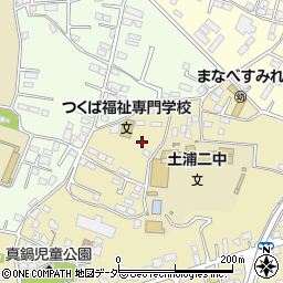 茨城県土浦市東真鍋町20周辺の地図