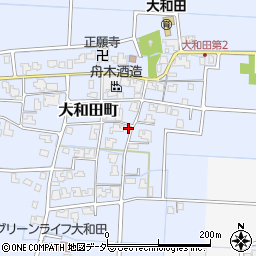 福井県福井市大和田町43周辺の地図