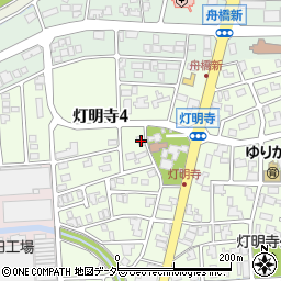 福井県福井市灯明寺4丁目1508周辺の地図