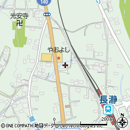 埼玉県秩父郡長瀞町長瀞561周辺の地図