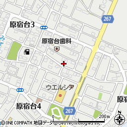 茨城県五霞町（猿島郡）原宿台周辺の地図