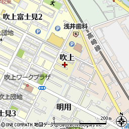 埼玉県鴻巣市吹上615周辺の地図