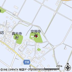 空禅寺周辺の地図