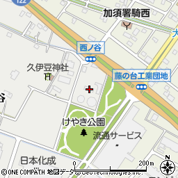 埼玉県加須市西ノ谷151周辺の地図
