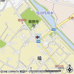 埼玉県鴻巣市境121周辺の地図