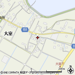 埼玉県加須市大室126-1周辺の地図