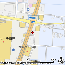 焼肉きんぐ福井大和田店周辺の地図