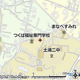 茨城県土浦市東真鍋町20-21周辺の地図