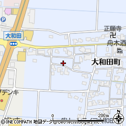 福井県福井市大和田町35-9周辺の地図