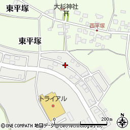 茨城県つくば市学園の森3丁目39周辺の地図