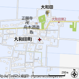 福井県福井市大和田町43-3周辺の地図