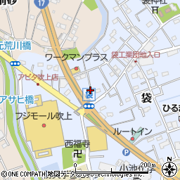 埼玉県鴻巣市袋164周辺の地図
