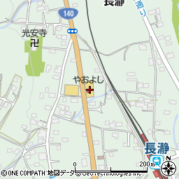 埼玉県秩父郡長瀞町長瀞331周辺の地図