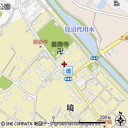 埼玉県鴻巣市境120周辺の地図