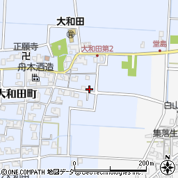 福井県福井市大和田町46-12周辺の地図