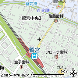 埼玉りそな銀行鷲宮支店 ＡＴＭ周辺の地図