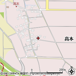 埼玉県熊谷市高本120-1周辺の地図