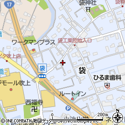 埼玉県鴻巣市袋758周辺の地図