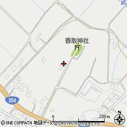 茨城県行方市内宿1014周辺の地図