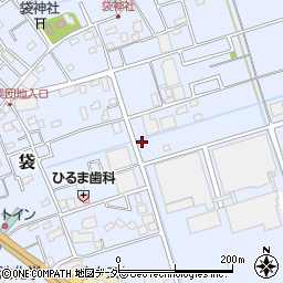 埼玉県鴻巣市袋920-21周辺の地図