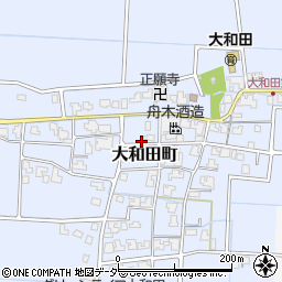 福井県福井市大和田町41-14周辺の地図