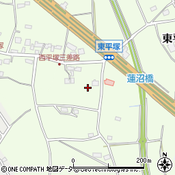 茨城県つくば市東平塚895周辺の地図