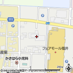 福井放送周辺の地図
