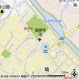 埼玉県鴻巣市境117周辺の地図