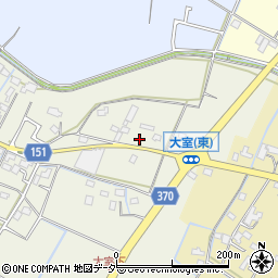 埼玉県加須市大室37周辺の地図
