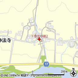 下浄法寺第2周辺の地図