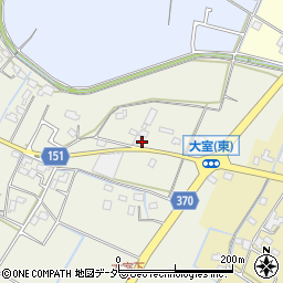 埼玉県加須市大室39周辺の地図